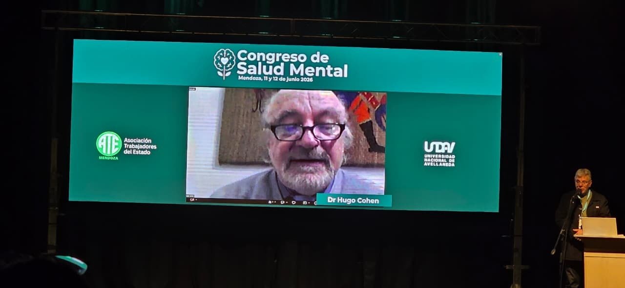 Hugo Cohen en Congreso Salud Mental